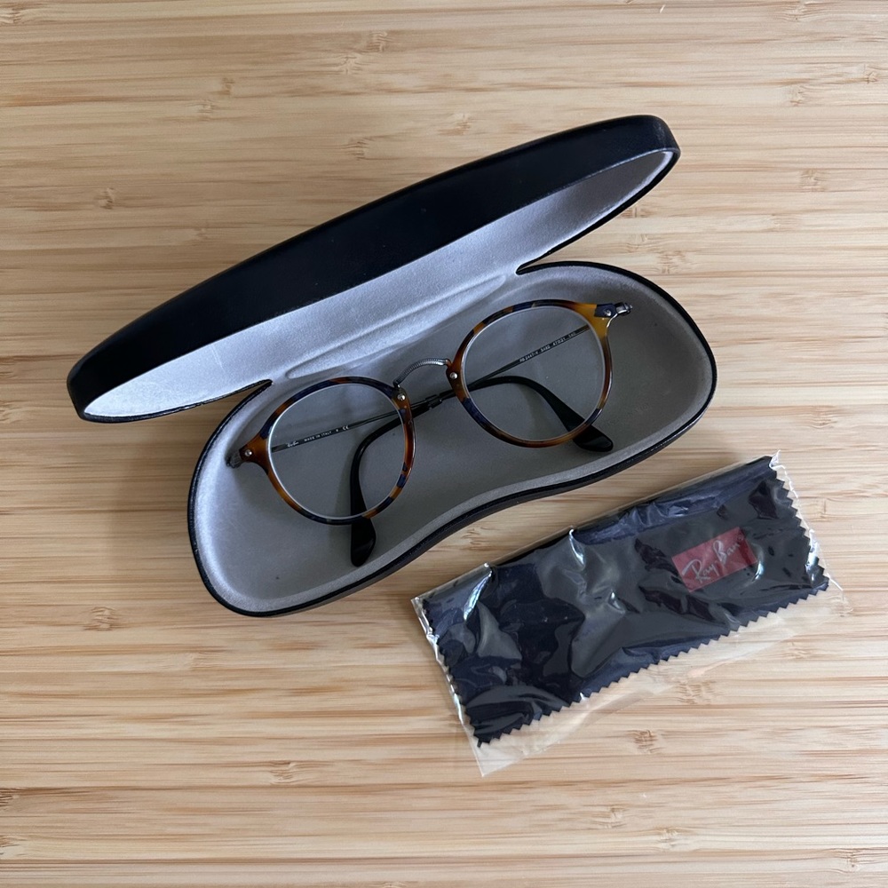 Ray Ban Round Fleck Optics Frame - Picture 2 of 4